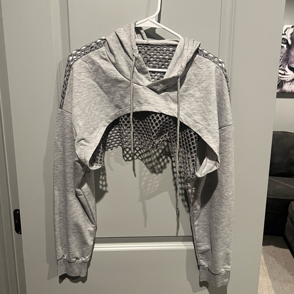 Crop hoodie